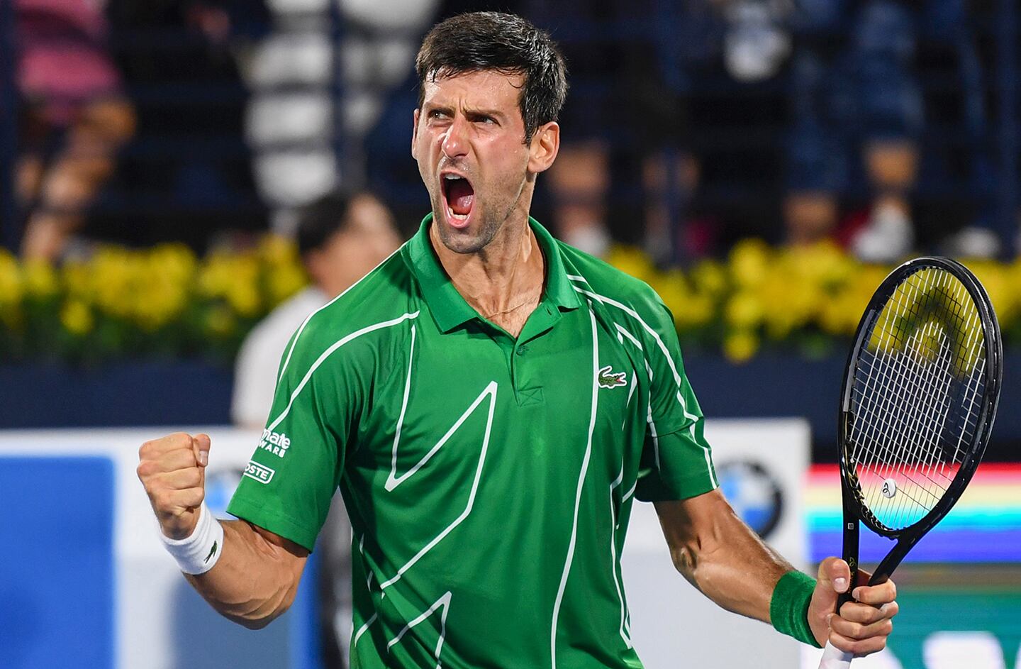 Con el triunfo en Dubai, Novak Djokovic celebró el título 79 en su carrera. 