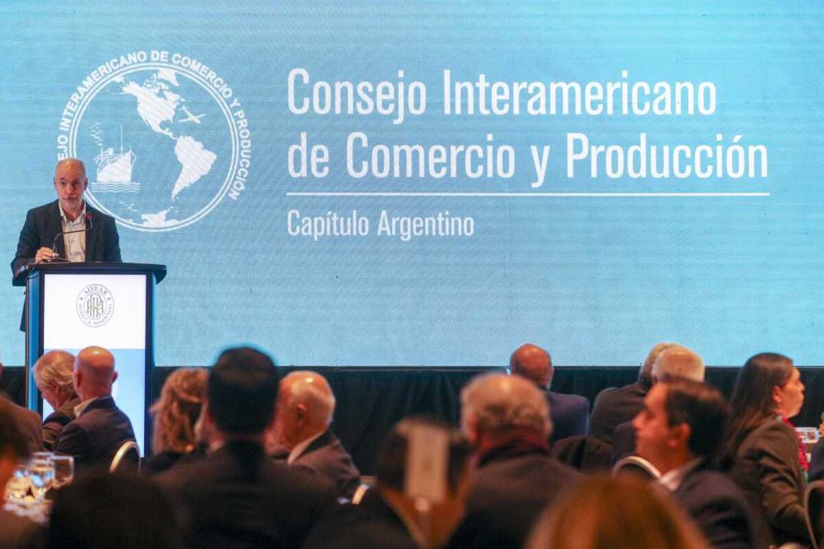 "Basta de gobiernos nacionales que apuestan a la división", dijo Horacio Rodríguez Larreta.