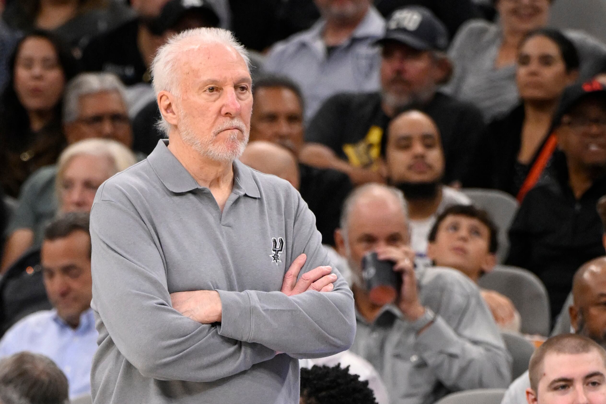 Gregg Popovich, campeón de la NBA en cinco ocasiones.