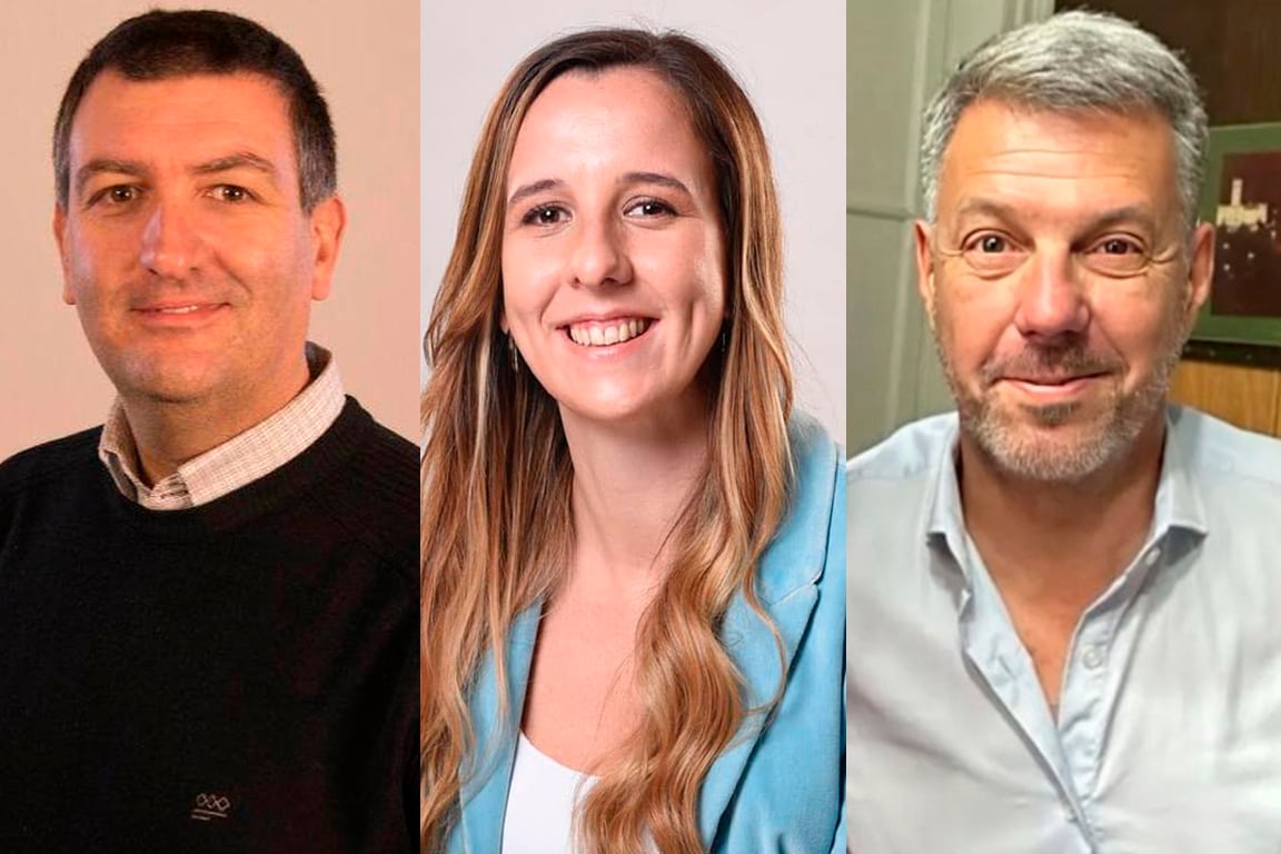 Ariel Archanco, Lucía Iáñez y Sergio Resa.