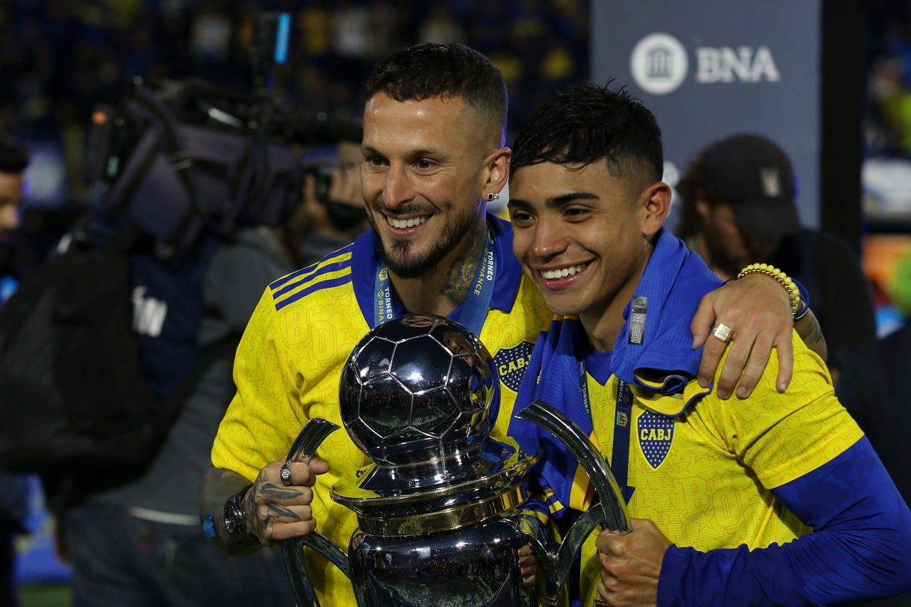 Benedetto y Langoni, la dupla de ataque del Boca campeón