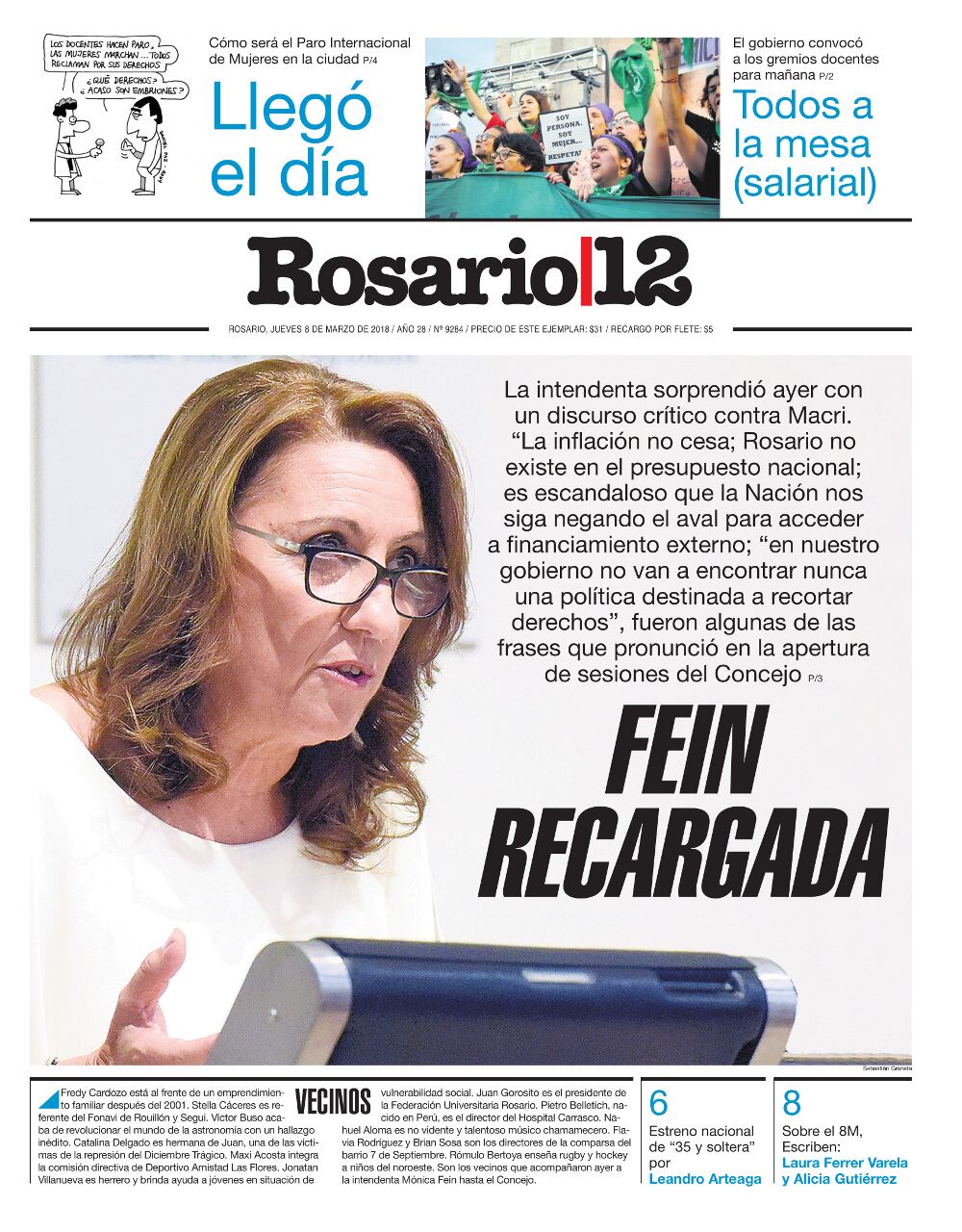 Fein recargada - 07/03/2018