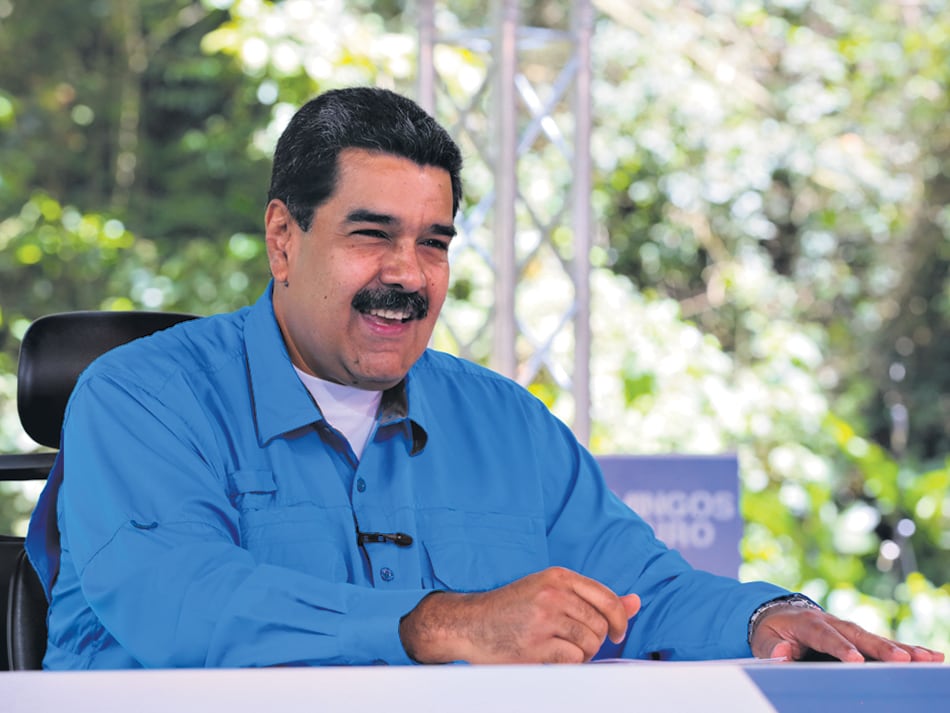 Maduro criticó la declaración del Mercosur. 