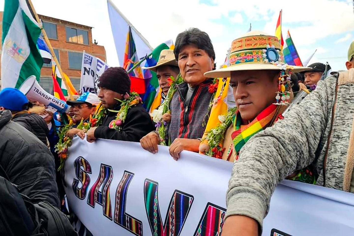 EvoMorales demandósuhabilitación como candidato presidencial.