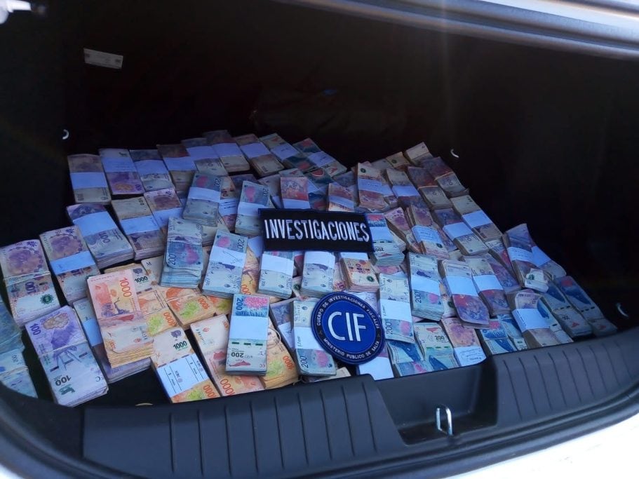 Parte del secuestro a la financiera