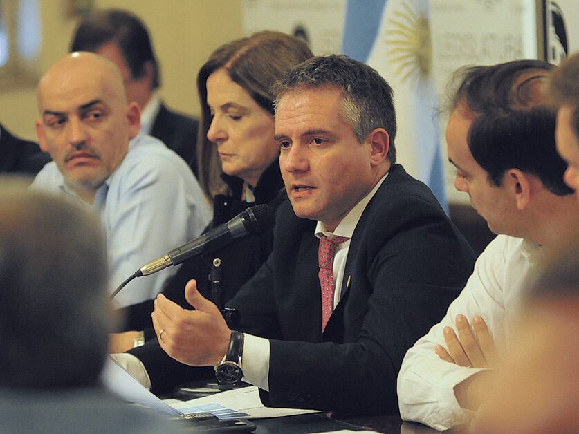 El subsecretario de Seguridad porteño, Marcelo D’Alessandro, ante los legisladores.