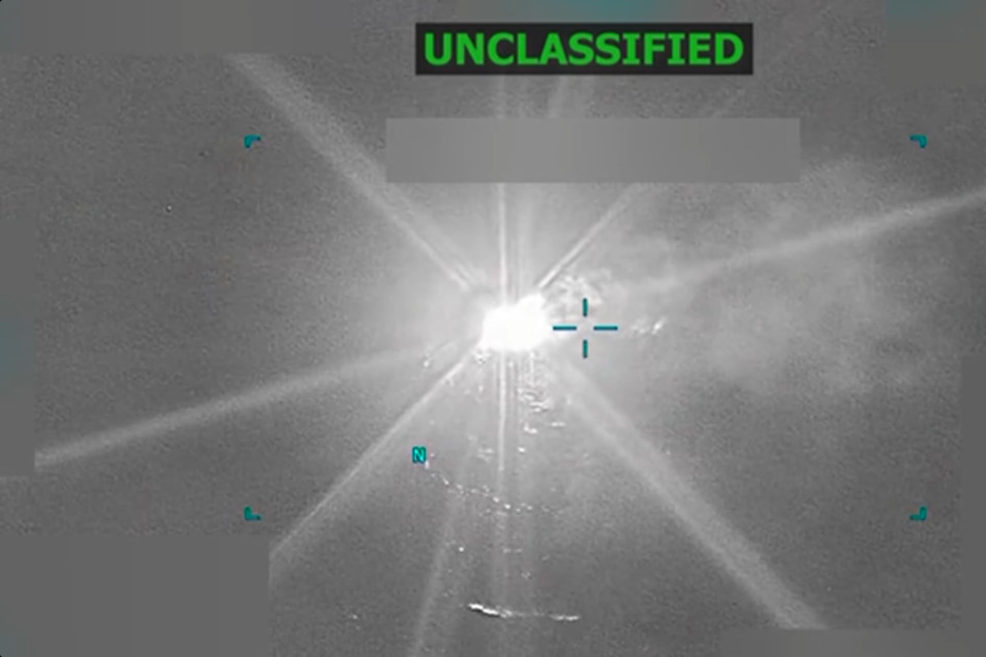 El Departamento de Defensa de EE.UU. compartió la captura de pantalla del ataque contra una nueva embarcación