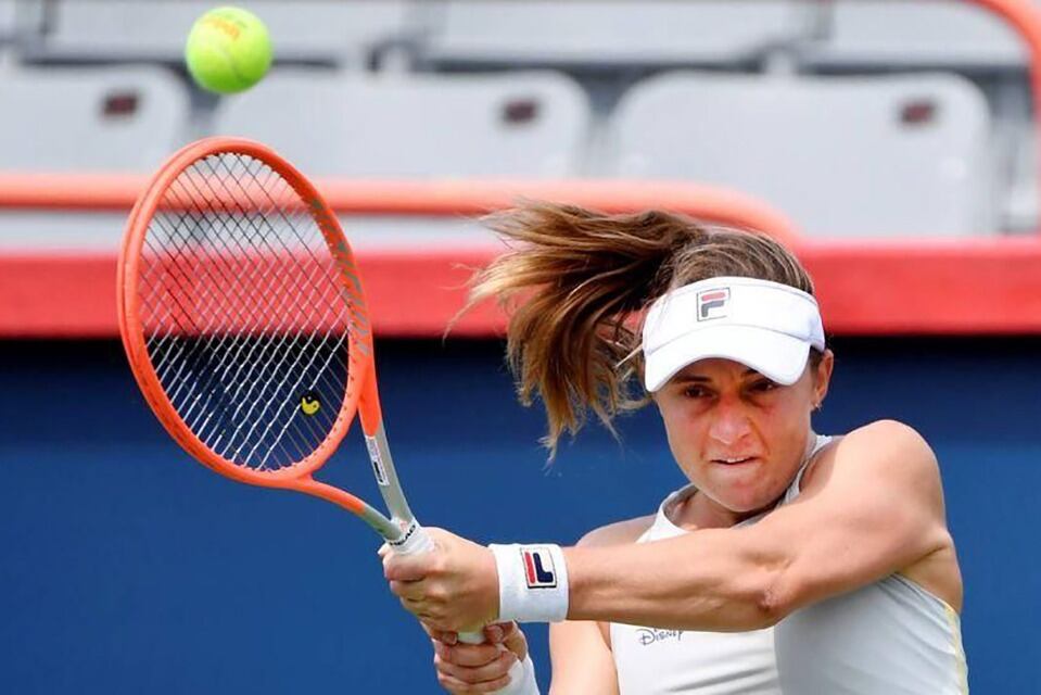 Nadia Podoroska no pudo continuar avanzando en Polonia.