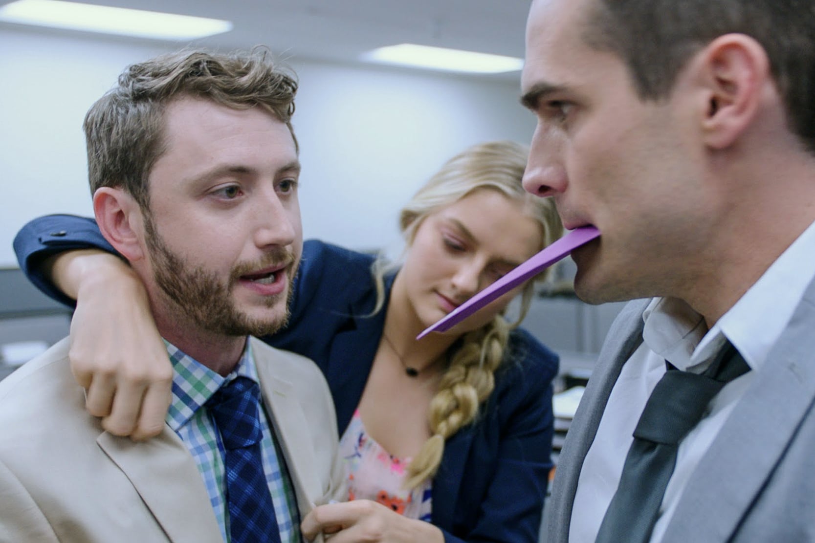 PJ McCabe y Jim Cummings en "La prueba Beta". 