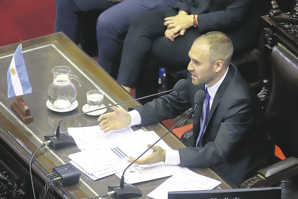 El ministro de Economía Martín Guzmán.