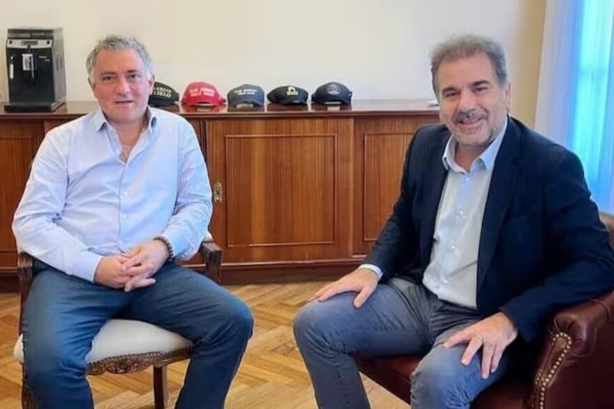 Sebastián Pareja y Cristian Ritondo, alineados con Karina Milei.