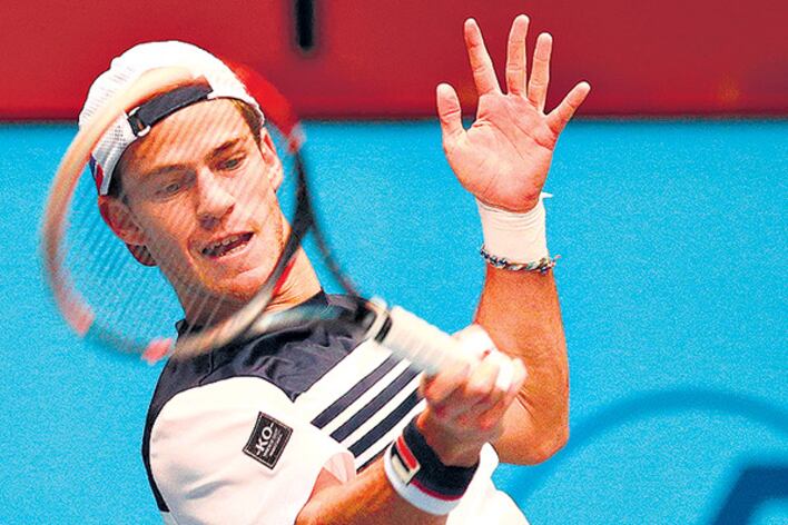 Schwartzman estaba en buen nivel.