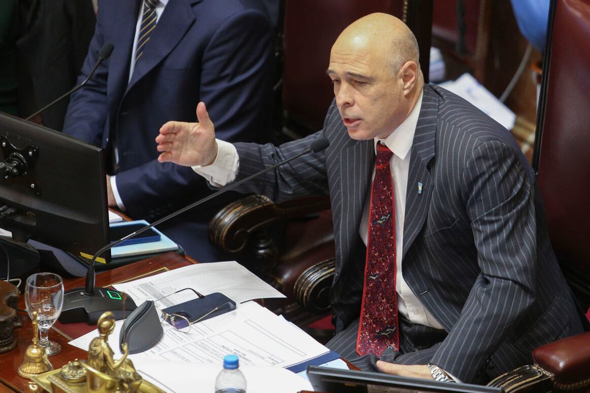 El senador Bartolomé Abdala