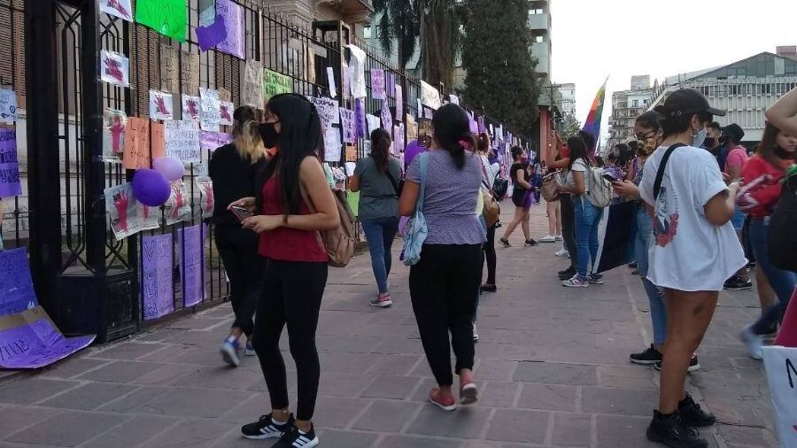 Manifestación en San Salvador de Jujuy 