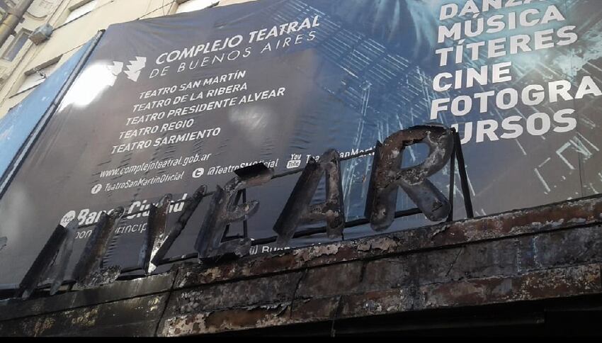 En 2017 y 2018, el Ministerio de Cultura recibió 85 millones de pesos para el teatro que nunca ejecutó.