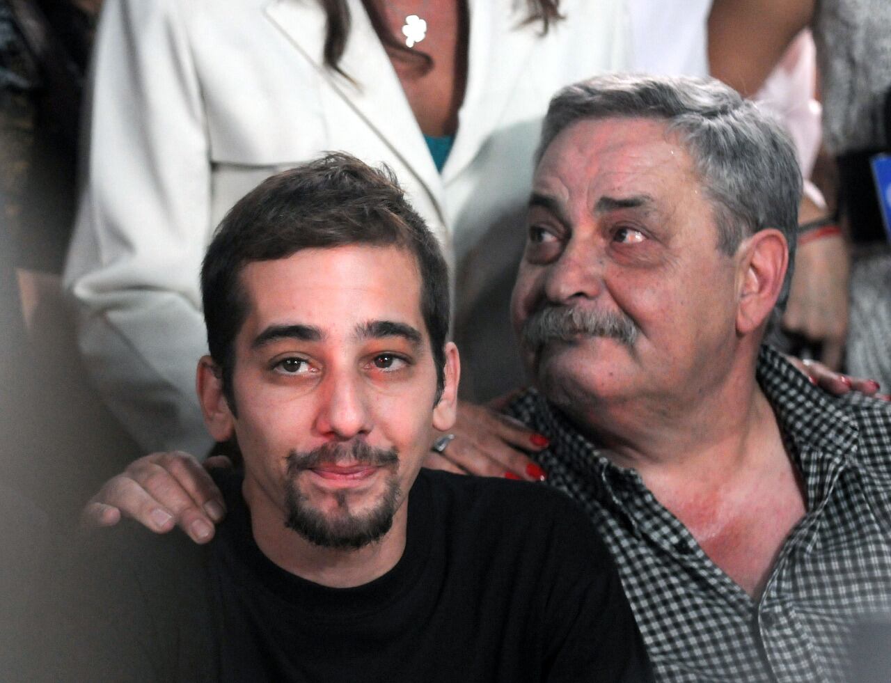 La foto del día en la que Francisco Madariaga Quintela recuperó su identidad.