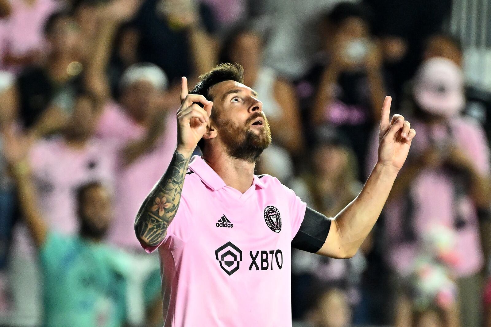 Messi lleva cinco goles en tres partidos con la camiseta de Inter Miami