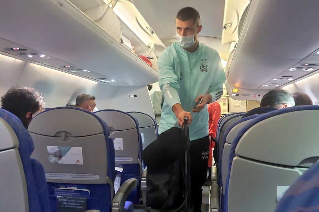 El plantel partió hacia la capital boliviana directamente.