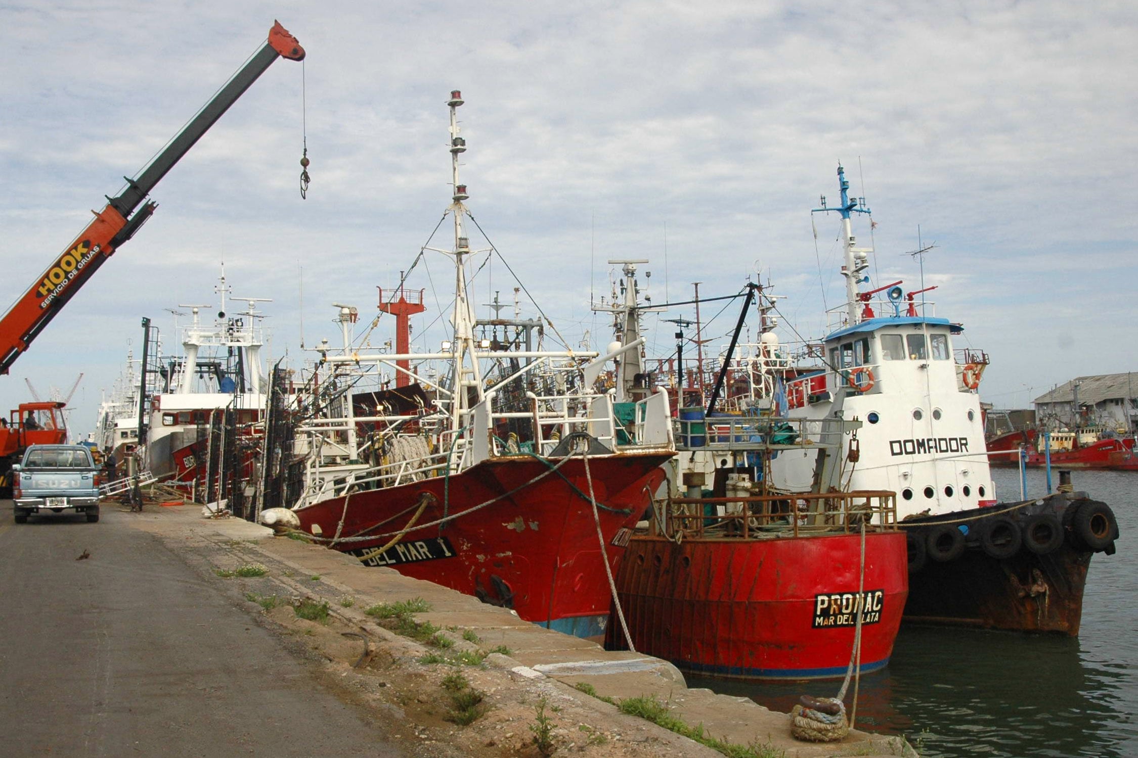 Mar del Plata es uno de los principales polos pesqueros del país.