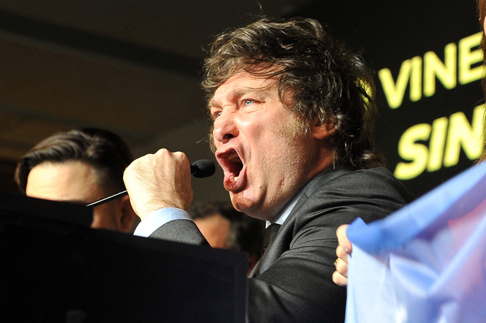 Javier Milei, el principal exponente de los autodenominados libertarios, que tiene al insulto como pilar de su estrategia de posicionamiento en el debate político.