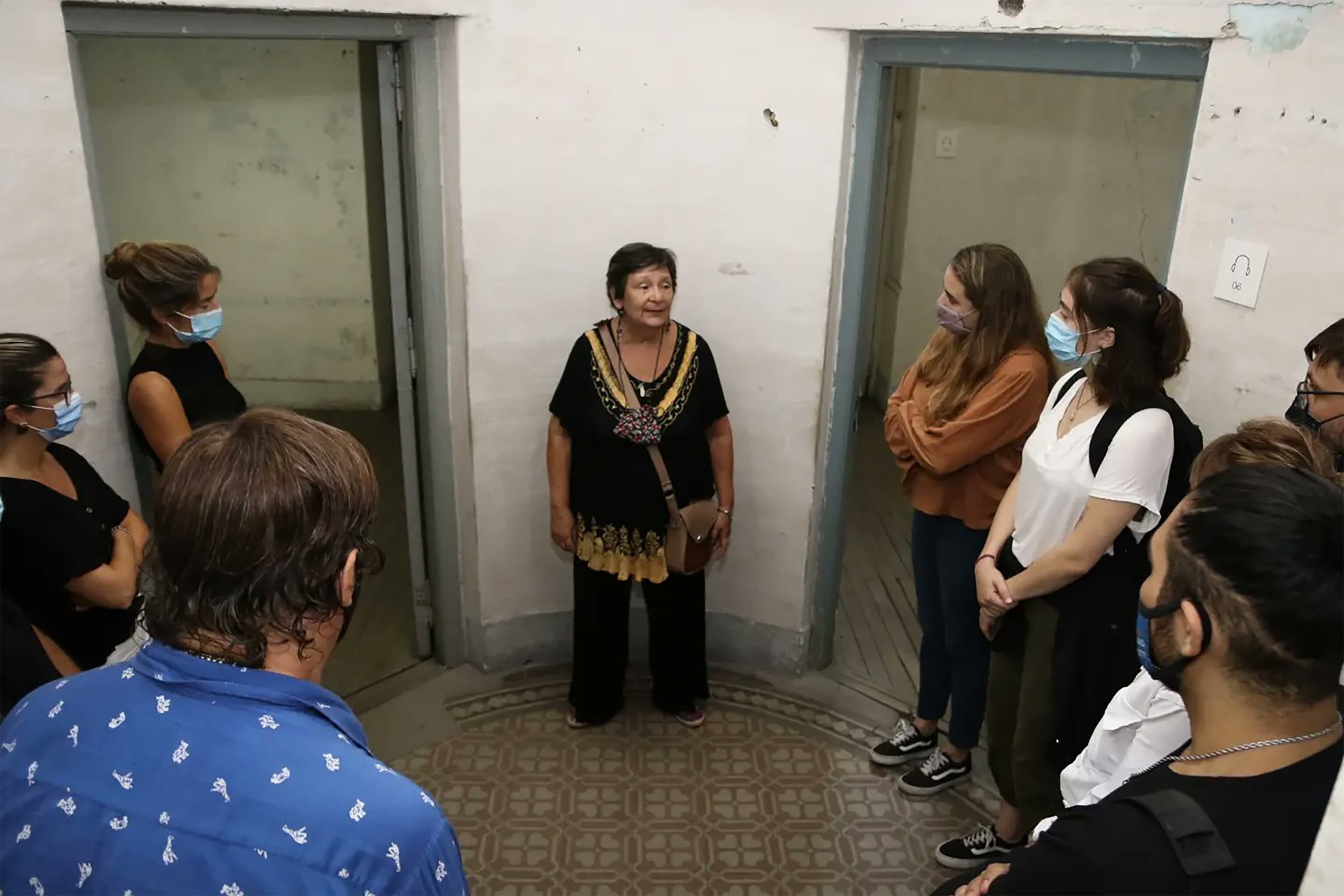 Canteloro, ex presa política, es la única a cargo del funcionamiento del Espacio.