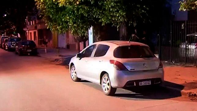 Rodrigo Oses regresó acompañado por sus familiares a su domicilio.