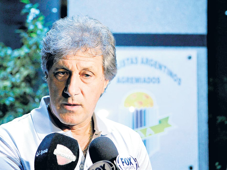 Sergio Marchi, secretario general de Futbolistas Argentinos Agremiados.