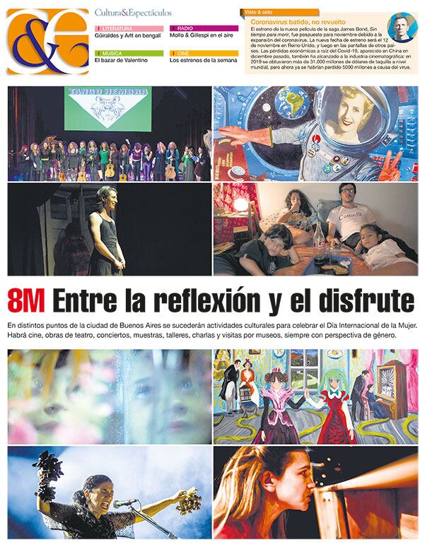 8M Entre la reflexión y el disfrute - 05/03/2020