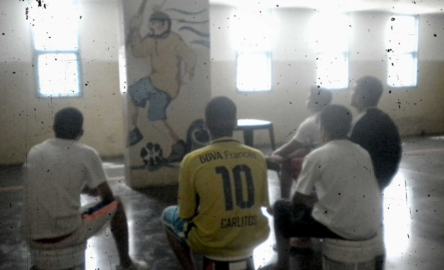 Los talleres son el único espacio de libertad y creación para los menores presos. 