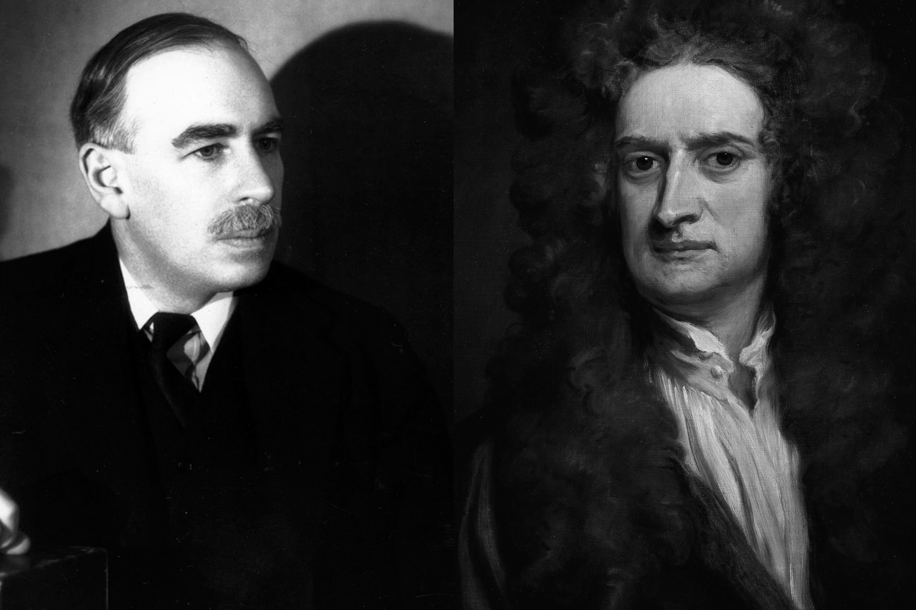 John Maynard Keynes e Isaac Newton