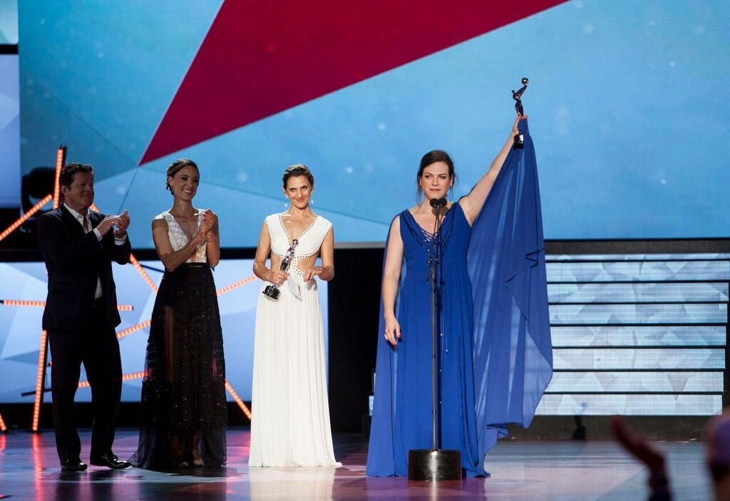 Daniela Vega instó “a levantarse por la mujer, por los derechos humanos”