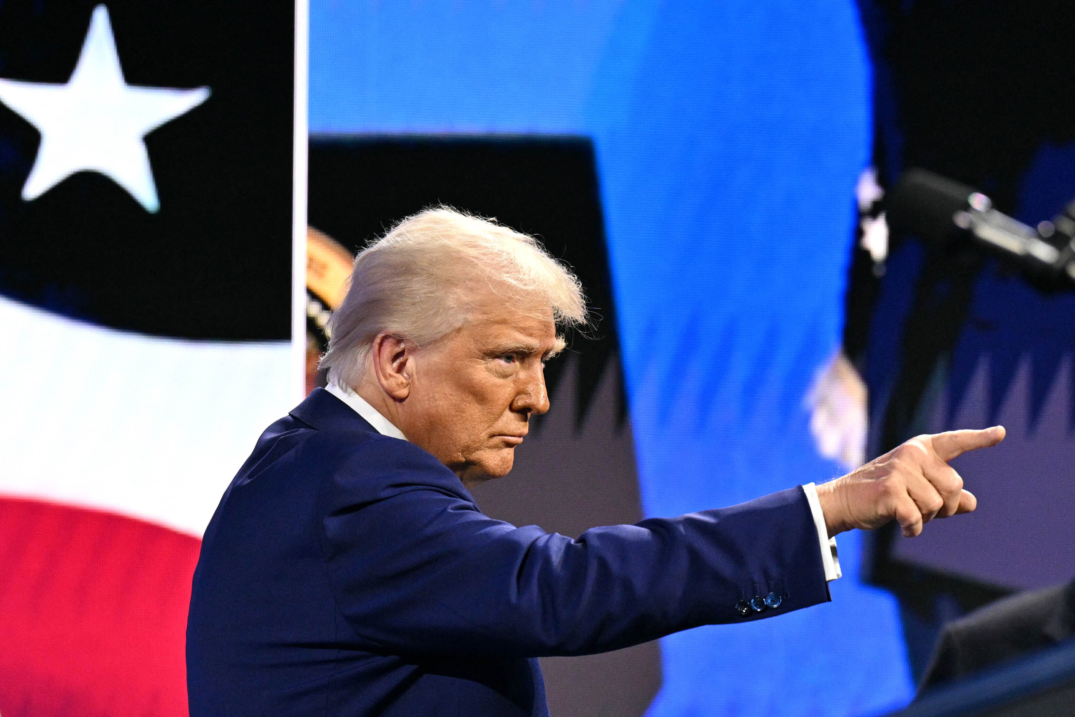 Donald Trump, presidente de Estados Unidos.
