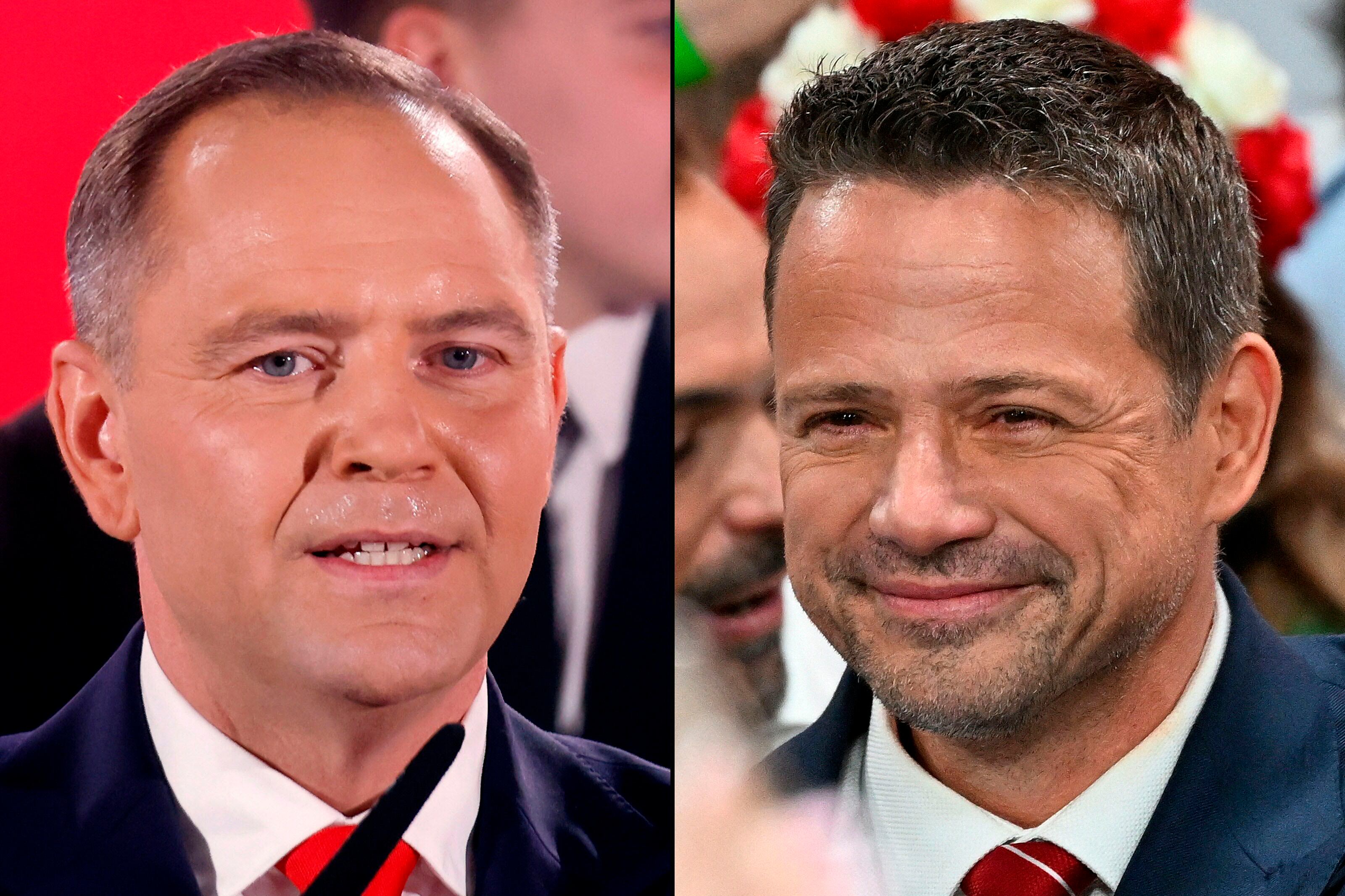 Nawrocki y Trzaskowski disputaron el balotaje. 