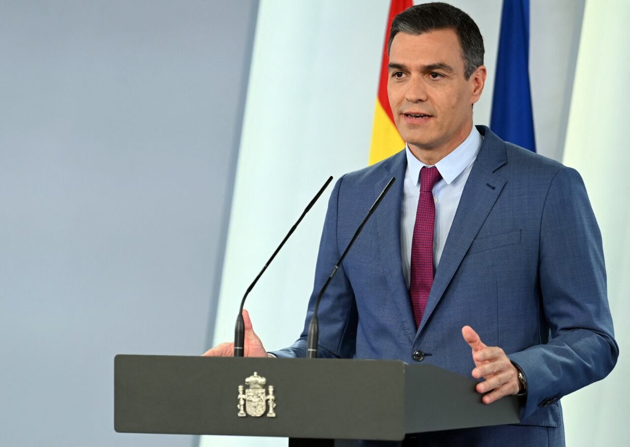 Pedro Sánchez, presidente del Gobierno de España. 