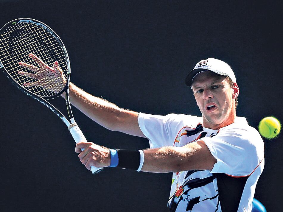 Cebolla se quejó por la falta de tie break en el último set, que terminó 22-20.