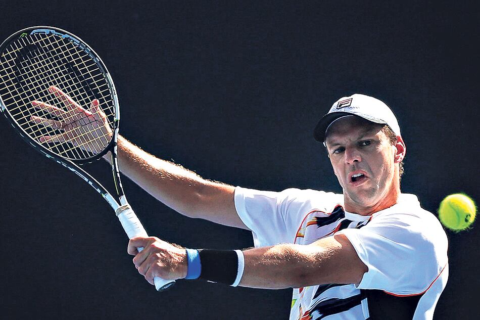 Cebolla se quejó por la falta de tie break en el último set, que terminó 22-20.