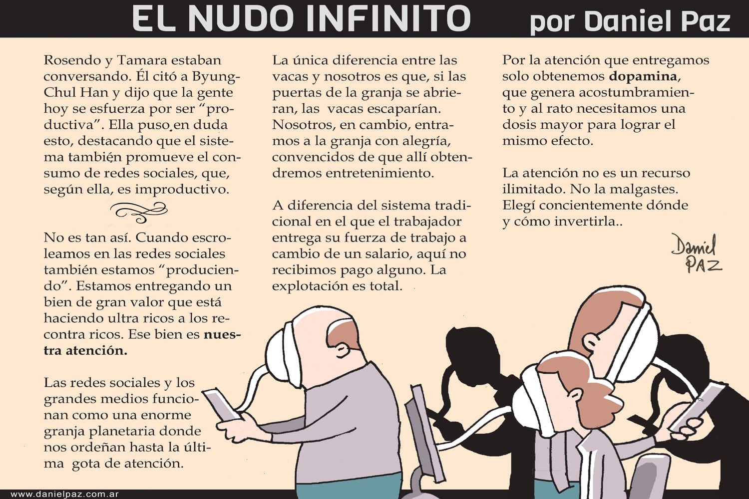 El nudo infinito, por Daniel Paz.