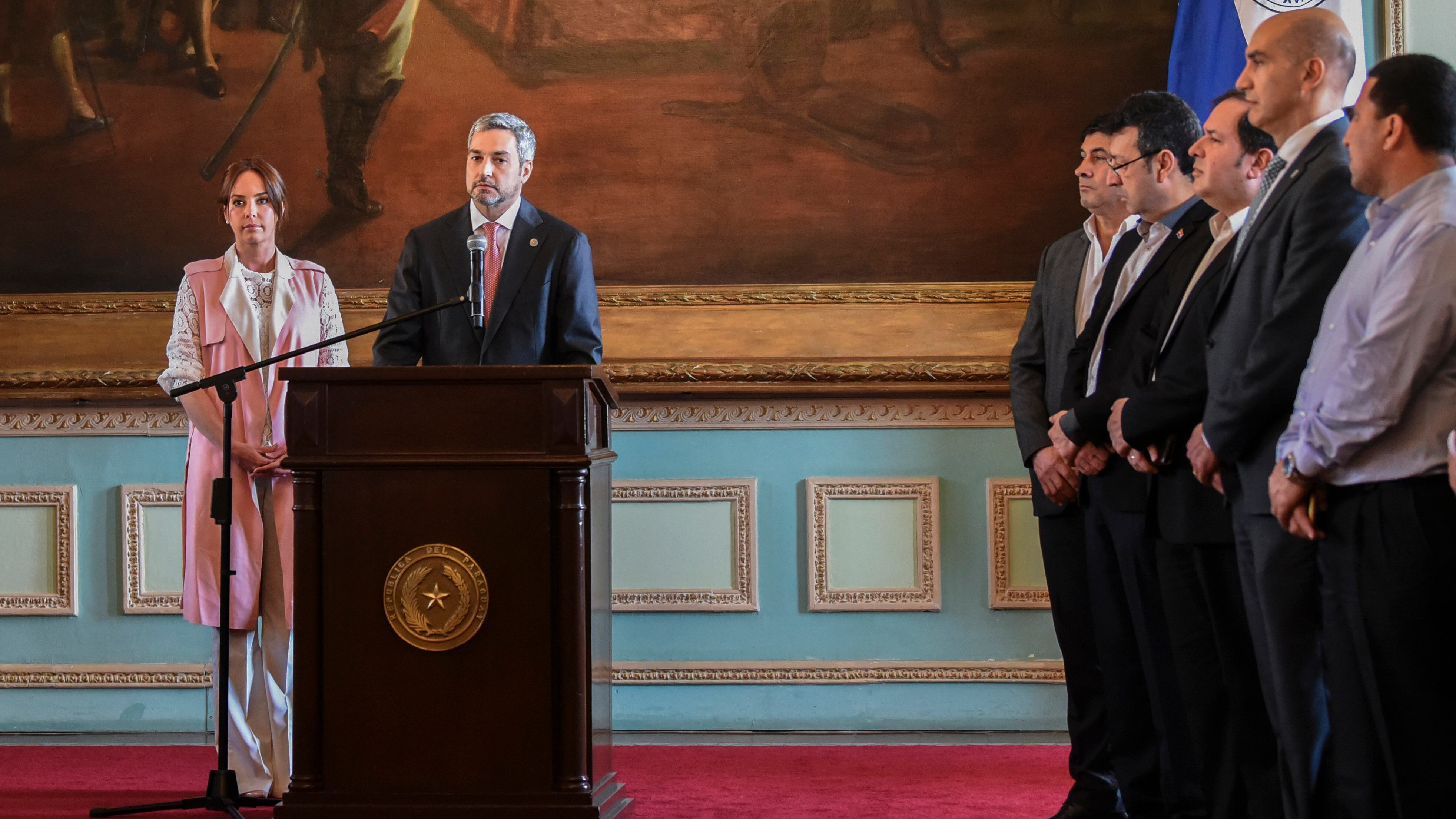 Mario Abdo Benítez admitió que el acuerdo deja vulnerable a Paraguay.