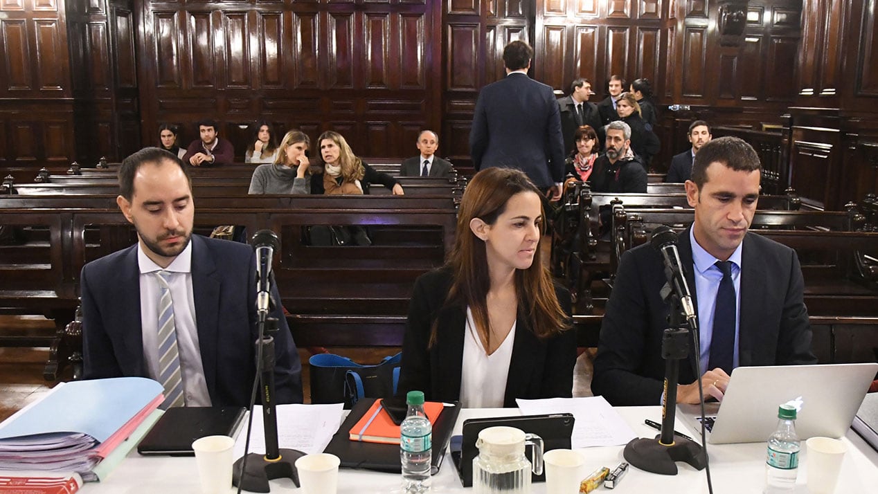 El comienzo del juicio coincidió con el inicio de la feria de invierno.