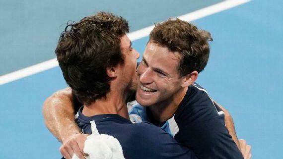 Pella y Schwartzman compartirán equipo en la ATP Cup 2021.
