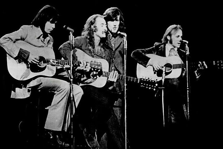 Crosby Stills Nash & Young, un verdadero supergrupo.