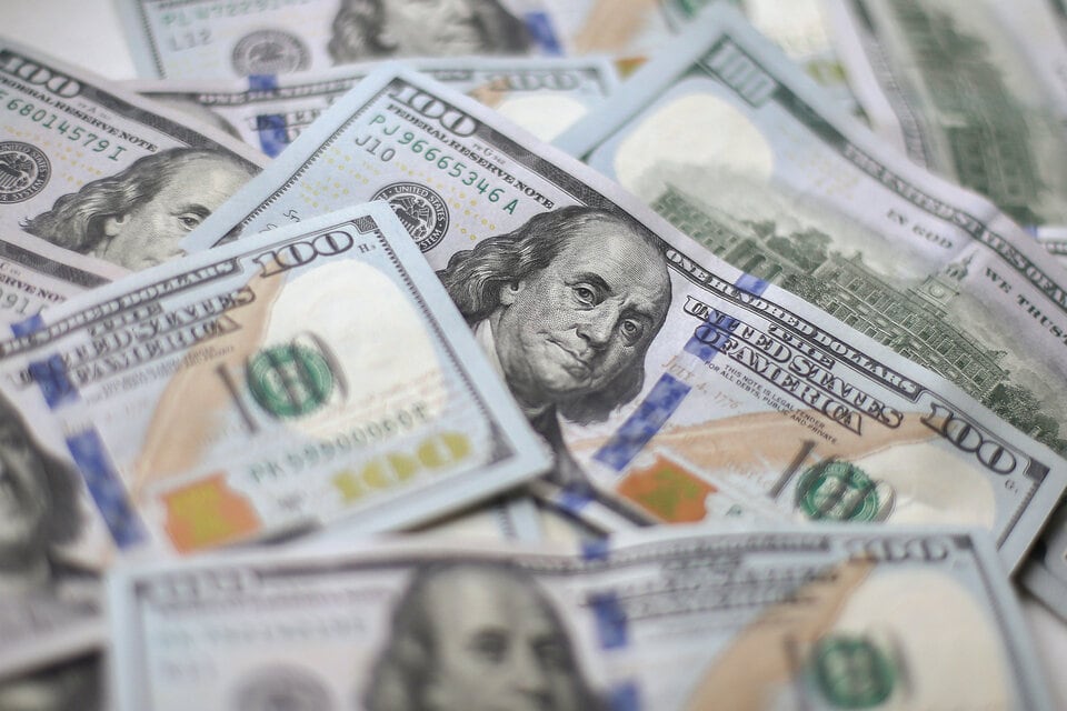 El Banco Central compró 284 millones de dólares en el mercado de cambios.