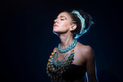 Paz Ferreyra, la artista que da vida a Miss Bolivia.