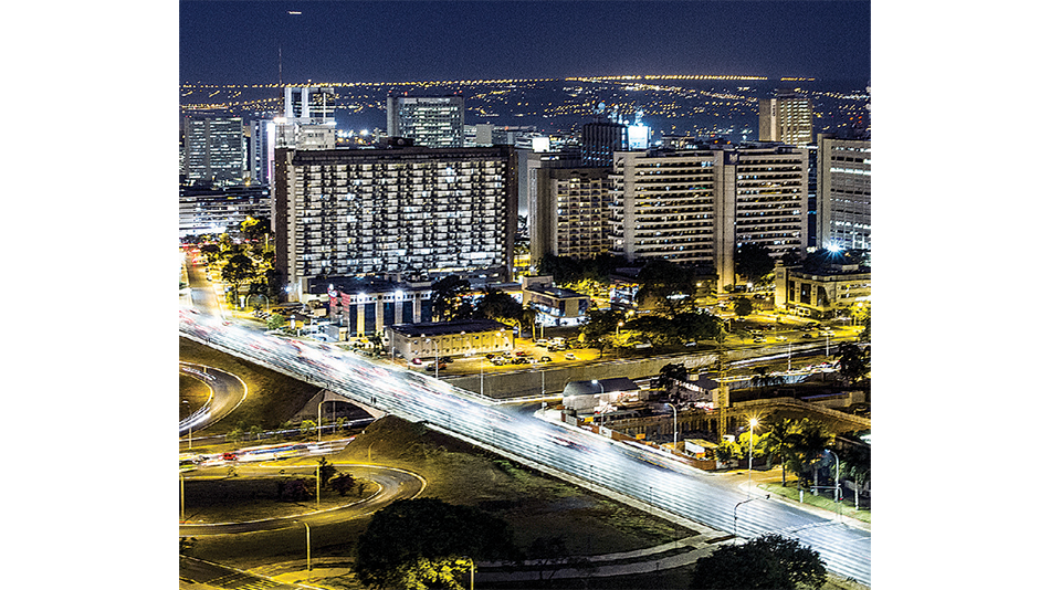 Vista de la capital brasileña desde la Torre de Tv.