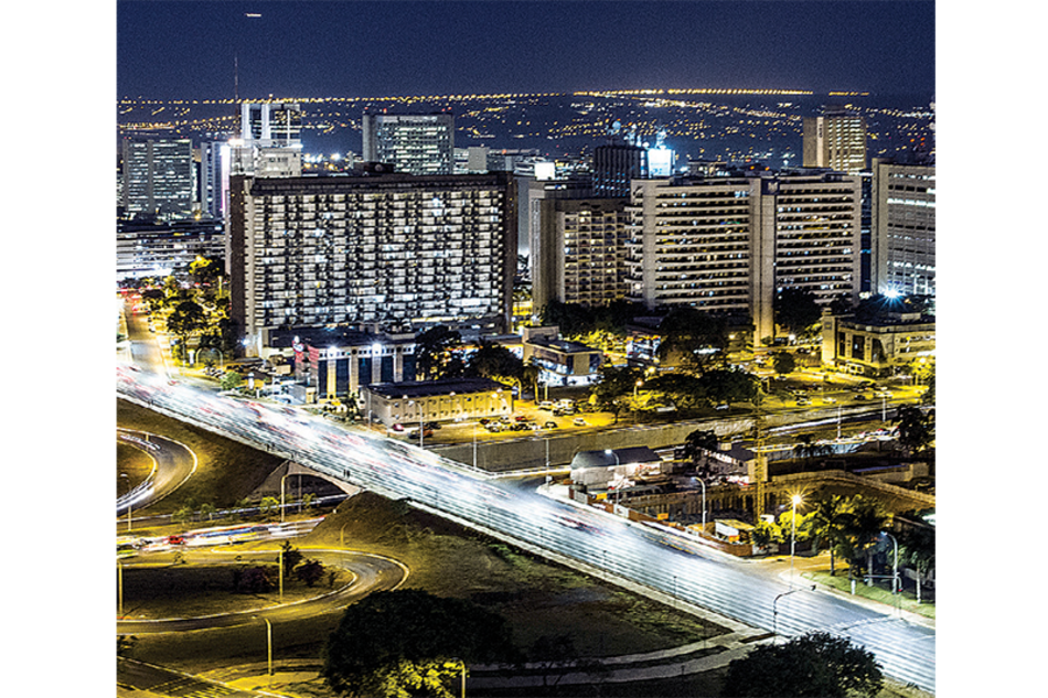Vista de la capital brasileña desde la Torre de Tv.