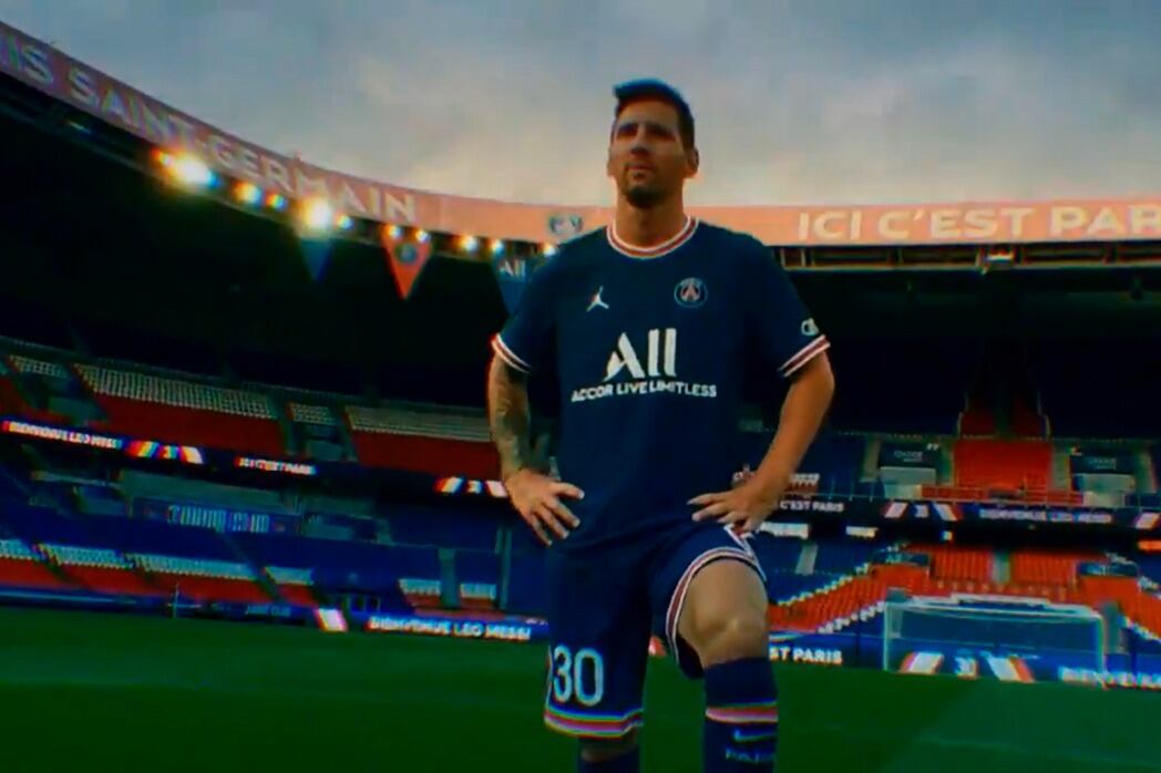 Lionel Messi, ya jugador del PSG.