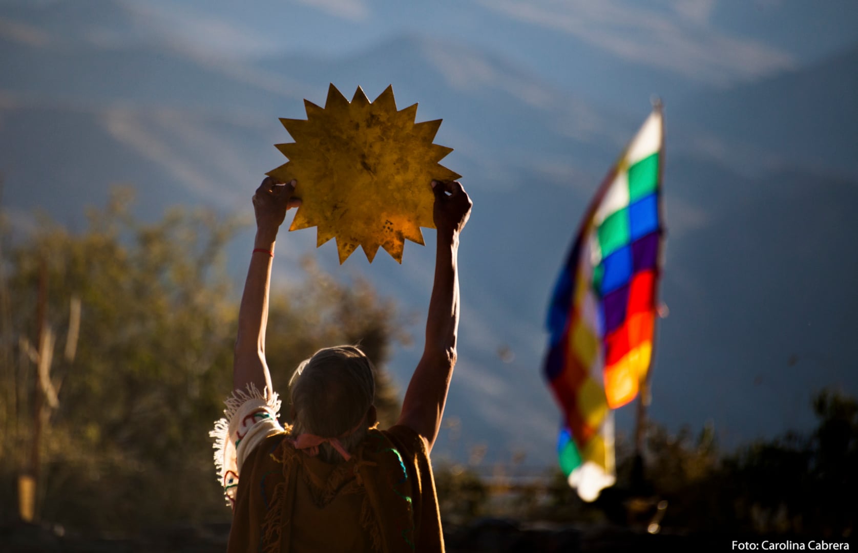 Representación del último Inti Raymi americano.