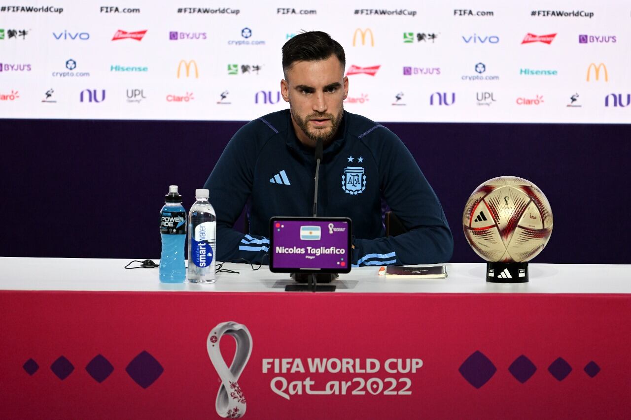 Tagliafico, en la conferencia de prensa antes jugar contra Croacia