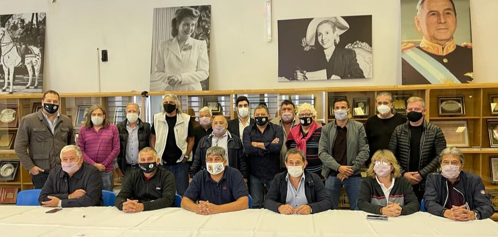 Cónclave sindical ayer en Caballito