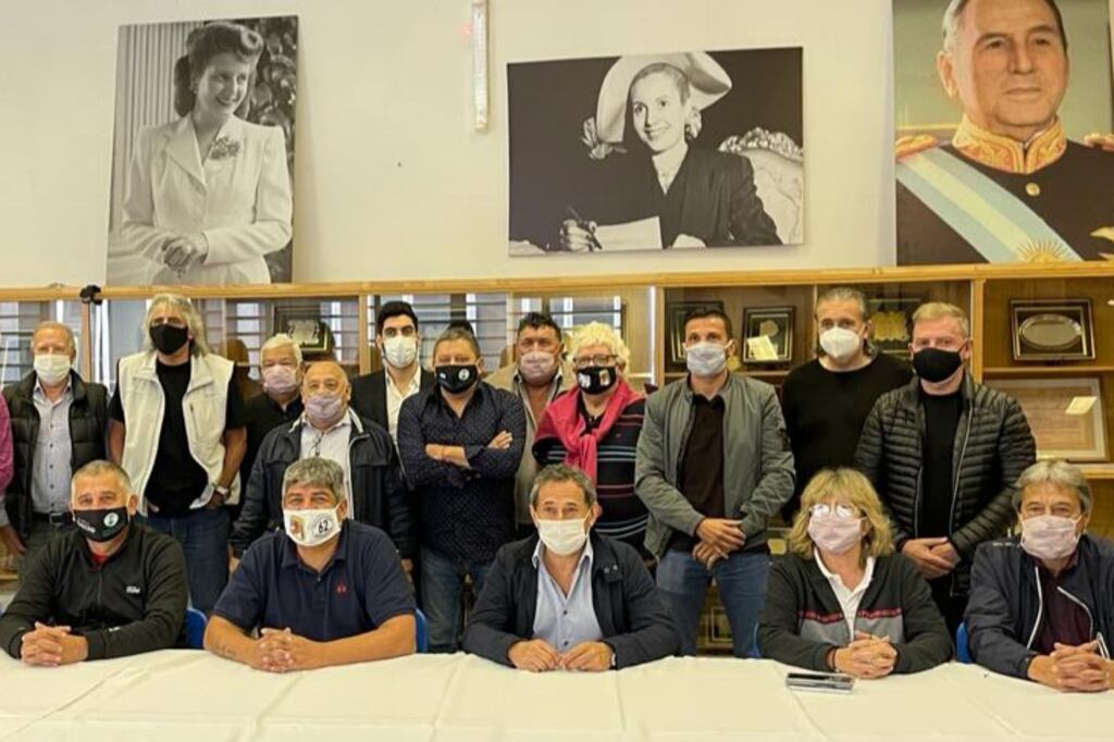 Cónclave sindical ayer en Caballito